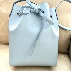Mansur Gavriel Mini Bucket Bag - Cielo NWT